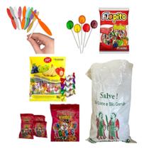 Kit p/ 100 pessoas Doces Festa Cosme e Damião c/ Brinquedos Kit p/ 100 pessoas Doces Festa Cosme e Damião c/ Brinquedos