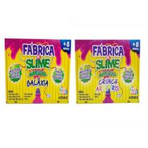 Kit P/ Fazer Slime Da Acrilex Kimeleka Galaxia + Arco Iris