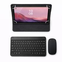 Kit p/Lenovo M9 Capa Giratória + Teclado Mouse BT + Película Kit p/Lenovo M9 Capa Giratória + Teclado Mouse BT + Película