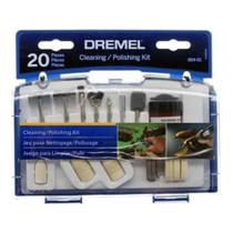 Kit P/ Limpar E Polir 684-01 20 Peças Micro Retifica Dremel