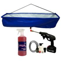 Kit p/ Limpeza Profissional de Ar Condicionado Split (Bomba s/ fio + Bolsa + Desencrustante) Kit p/ Limpeza Profissional de Ar Condicionado Split (Bomba s/ fio + Bolsa + Desencrustante)