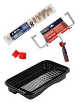 Kit P/ Pintura Garfo Duplo Rolo Big 46 Cm Bandeja 4,3l Kit P/ Pintura Garfo Duplo Rolo Big 46 Cm Bandeja 4,3l