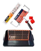 Kit P/ Pintura Garfo Duplo Rolo Big 46 Cm E Bandeja 20l Kit P/ Pintura Garfo Duplo Rolo Big 46 Cm E Bandeja 20l