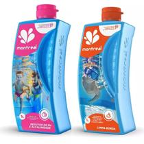 Kit P/ Piscina Limpa Borda + Redutor de Ph 1 Litro Montreal