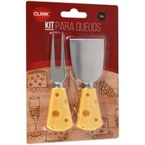 Kit p/ Queijos Inox 02 Pçs CK4579 - Clink