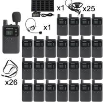 Kit P/ Visita Guiada - Tradução Simultânea - Áudio Descrição