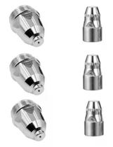 Kit P80 Consumíveis Plasma 2 Bicos + 2 Eletrodo