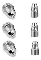 Kit P80 Consumíveis Plasma 2 Bicos + 2 Eletrodo Kit P80 Consumíveis Plasma 2 Bicos + 2 Eletrodo