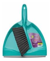 Kit Pá De Lixo Com Escovinha - Azul Turquesa - Bettanin