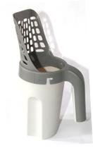 Kit Pá Higiênica Gatos E Cães + Saco De Lixo + 4kg Areia Sanitária