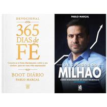 Kit Pablo Marçal - Os Códigos Do Milhão + 365 Dias De Fé - Boot Diário - Kit de Livros