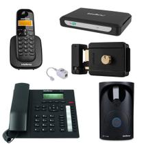 Kit Pabx Central Telefonica Minicom Plus Intelbras 2 Ramais
