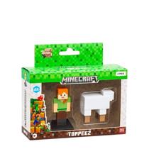 Kit Pack Brinquedo 2 Bonecos Ação Minecraft 3D Colecionáveis Kit Pack Brinquedo 2 Bonecos Ação Minecraft 3D Colecionáveis