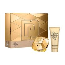 Kit paco rabanne lady million eau de parfum 80ml + body lotion lady million 100ml Kit paco rabanne lady million eau de parfum 80ml + body lotion lady million 100ml