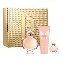 Kit Paco Rabanne Olympéa EDP 80ml + Body Lotion 100ml + Miniatura 6ml