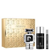 Kit Paco Rabanne Phantom Edt 100ml + Desodorante 150ml + Travel Size 10ml