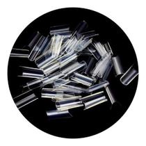 Kit Pacote 1000 Tips Unha Curvatura C Transparente Refil Kit Pacote 1000 Tips Unha Curvatura C Transparente Refil