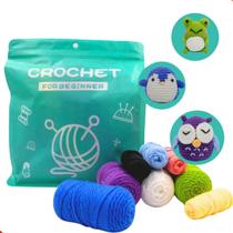 Kit pacote amigurumi bichinhos c0m 3 modelos