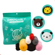 Kit pacote amigurumi fazendinha com 8 modelos