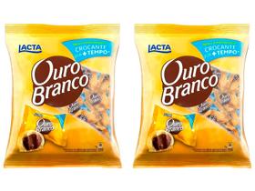 Kit Pacote de Bombom Chocolate Ouro Branco 1kg
