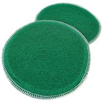 Kit Pad Boina Disco de Limpeza Abrasiva Verde Compatível com Enceradeira WAP Brilha Up FW007482