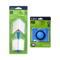 Kit Pad Cantos Recorte E Acabamento + Pad 120 Mm 4,7