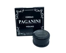 Kit Paganini 1 Encordoamento Violino 3/4 4/4 + 1 Breu Claro