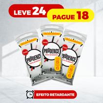 Kit Pague 18 Leve 24 Preservativo Camisinha Prudence Efeito Retardante c/ 8un cada Embalagem