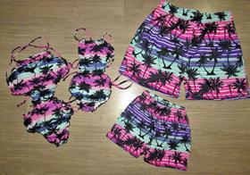 Kit pai e filho moda praia