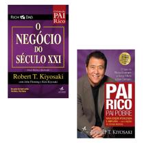 Kit Pai Rico Pai Pobre + O Negócio do Século XXI Robert Kiyosaki 2 Livros Originais Kit Pai Rico Pai Pobre + O Negócio do Século XXI Robert Kiyosaki 2 Livros Originais
