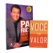 Kit Pai Rico, Pai Pobre + Você tem Valor