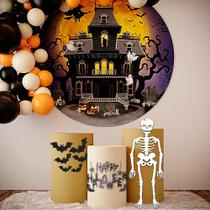 Kit Paineis Decoração Halloween Morcegos Festa em EVA 18cm Kit Paineis Decoração Halloween Morcegos Festa em EVA 18cm