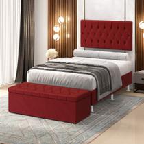 Kit Painel Centaurus 200 e Calçadeira Sagitarius Veludo Aradecor