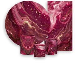 Kit Painel De Festa + Trio Capa Cilindro + Faixa Veste Fácil - Efeito Mármore com Efeito Glitter 040 Kit Painel De Festa + Trio Capa Cilindro + Faixa Veste Fácil - Efeito Mármore com Efeito Glitter 040