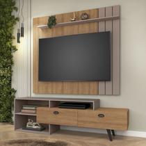 Kit Painel Gala Com Rack Sunset Para Tv De Até 65 Polegadas Fellicci