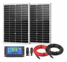 Kit Painel Placa Energia Solar 200w Portátil Motorhome Mc4