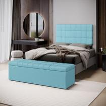 Kit Painel Rana 160 e Calçadeira Alpha Couro Aradecor