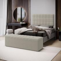 Kit Painel Rana 200 e Calçadeira Alpha Bouclê Aradecor Kit Painel Rana 200 e Calçadeira Alpha Bouclê Aradecor
