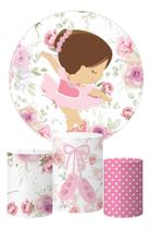 Kit Painel Redondo + Trio Capa Cilindro Bailarina Mod 02 Kit Painel Redondo + Trio Capa Cilindro Bailarina Mod 02