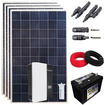 Kit Painel Solar 280W Resun 48V/220V Growatt