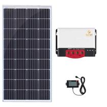 Kit Painel Solar 310w Resun Controlador 20A MPPT 24v e Medidor - MINHA CASA SOLAR