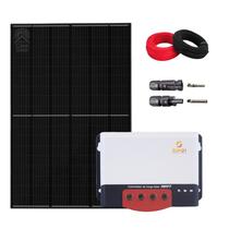 Kit Painel Solar 405W Monocristalino Controlador 20A 24V MPPT