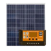 Kit Painel Solar 60w Controlador PWM 30A