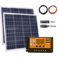 Kit Painel Solar 60w Resun 12V/24V Controlador Azulzinho 30A