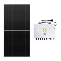 Kit Painel Solar Monocristalino 610W Canadian com Microinversor SAJ 2,25kW 220V