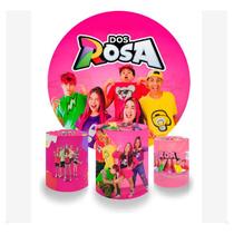 Kit Painel + Três Cilindro - Os Rosa Emily Vick - Lançamento