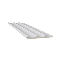 Kit painel Waves Branco Poliest 155 mm Santa Luzia 280cmX15,5cmX1,5cm Kit painel Waves Branco Poliest 155 mm Santa Luzia 280cmX15,5cmX1,5cm