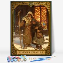 Kit Paint by Numbers Aeontinity Minor Arcana PENTACLES 05