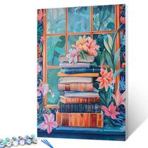 Kit Paint by Numbers Aihonmin Bohemia Vintage Style 40x50cm Kit Paint by Numbers Aihonmin Bohemia Vintage Style 40x50cm