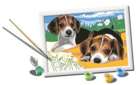 Kit Paint by Numbers Ravensburger CreArt Jack Russell Puppies Kit Paint by Numbers Ravensburger CreArt Jack Russell Puppies